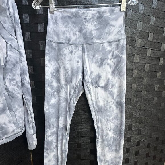 lululemon Align Leggings 25" Chrome Diamond-Dye Sz 6 Buttery Soft Nulu Yoga Pant - Picture 1 of 4